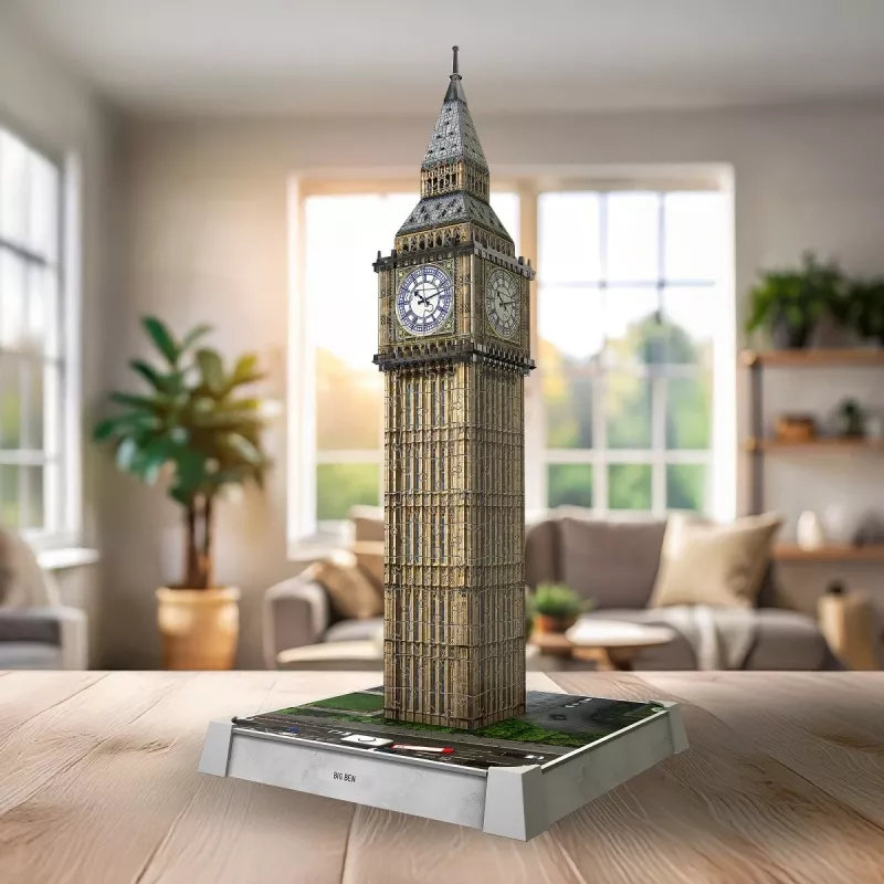 3D dėlionė Big Ben laikrodžio bokštas Londonas