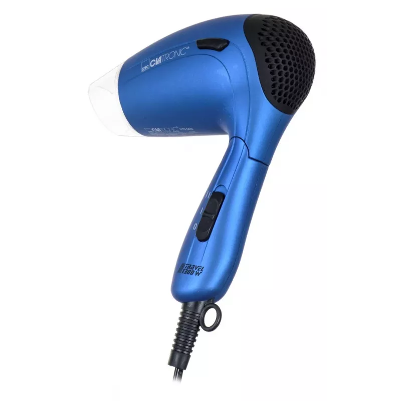 Clatronic HTD 3429 kelioninis plaukų džiovintuvas 1300 W, mėlynas