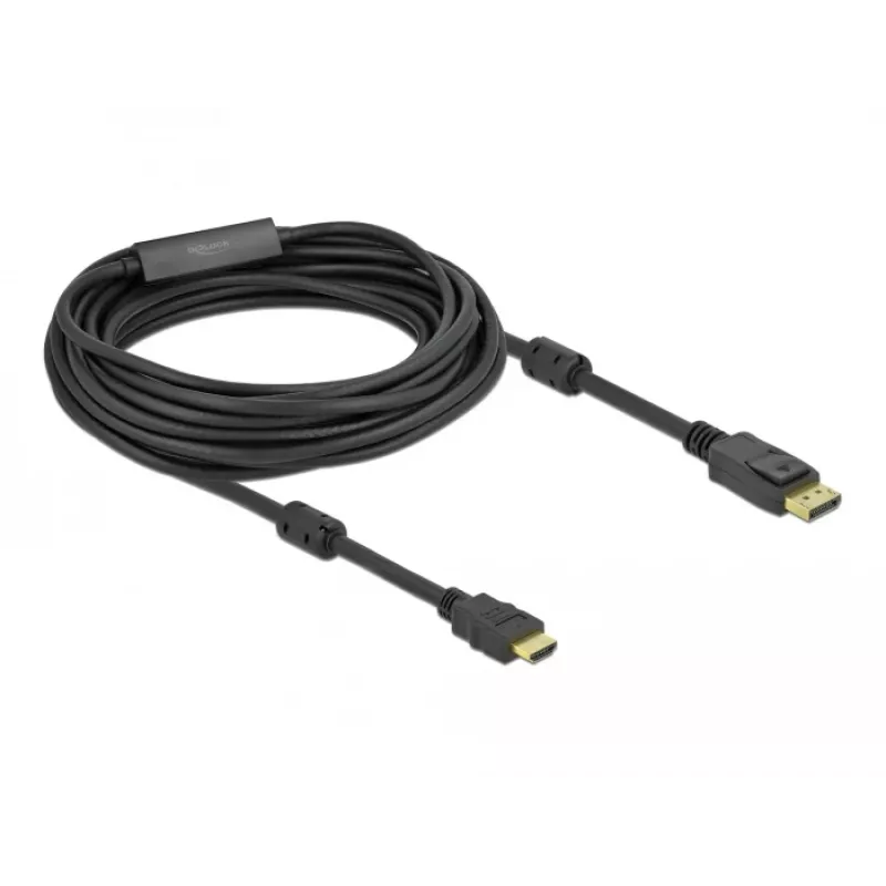 Aktyvus DisplayPort į HDMI kabelis DeLOCK 85960 10m 4K 60Hz