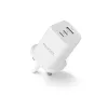 Dicota maitinimo šaltinis - kompaktiškas, GaN - 65 W - 5 A - PD 3.0 - 3 išvesties prievadai (2 x USB-C, USB)