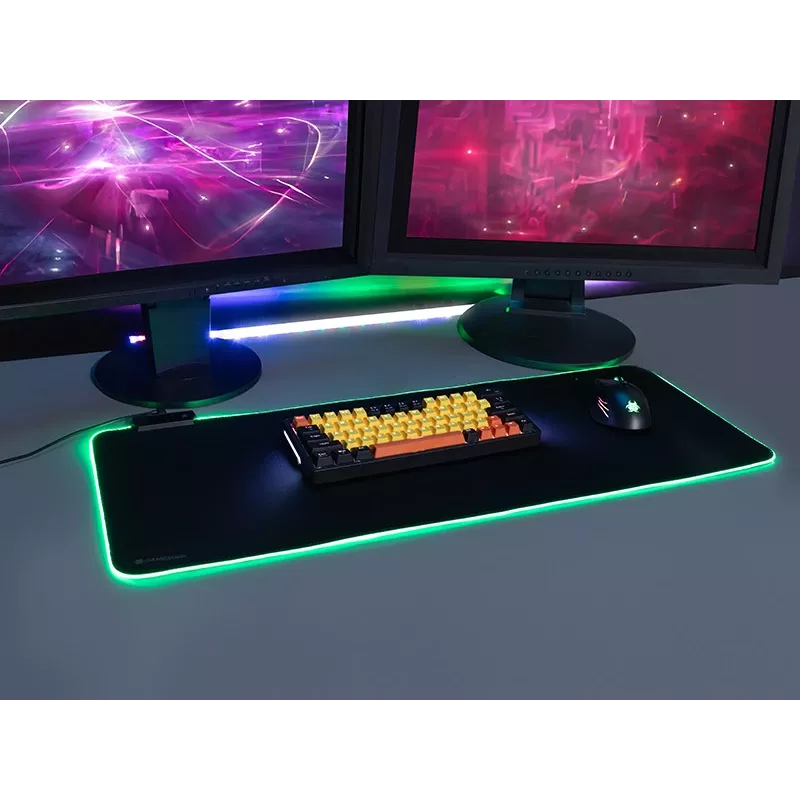 Žaidimų pultas TRACER GameZone Maxi RGB TRAPAD47549 — laidinis valdiklis su RGB apšvietimu ir ergonomišku dizainu