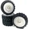 Absima 1 10 Rally Block Complete Wheels Juoda 4 vnt. (2510062)