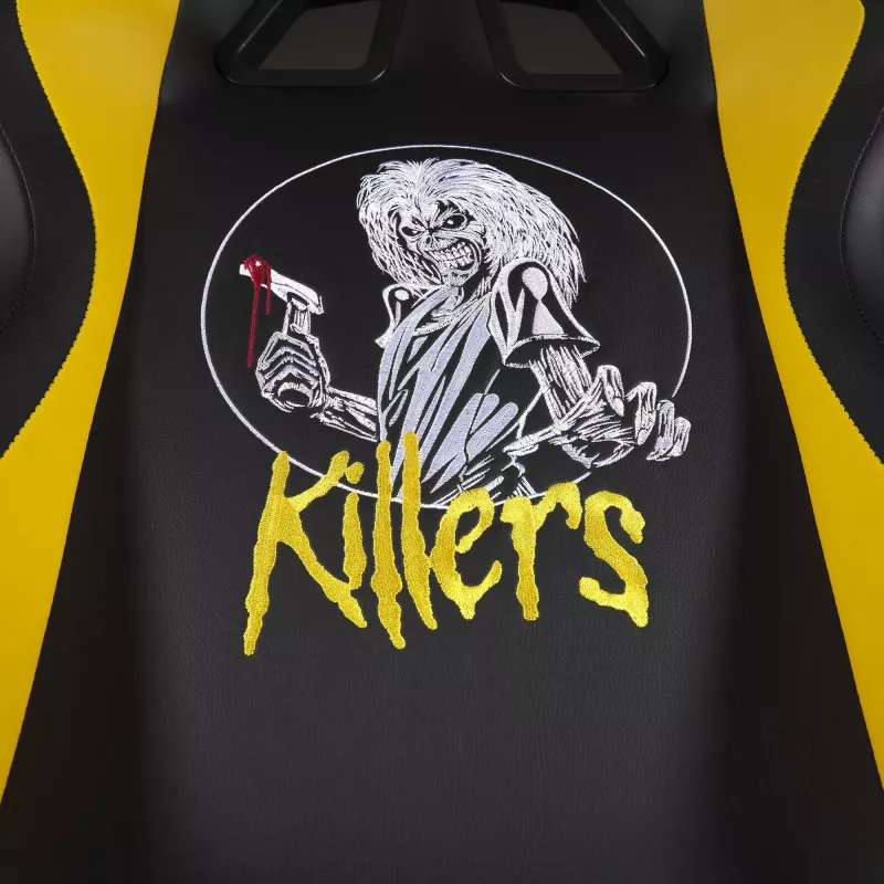 Žaidimų kėdė SUBSONIC Subsonic Pro Iron Maiden Killers — ergonomiškas dizainas, reguliuojamas aukštis