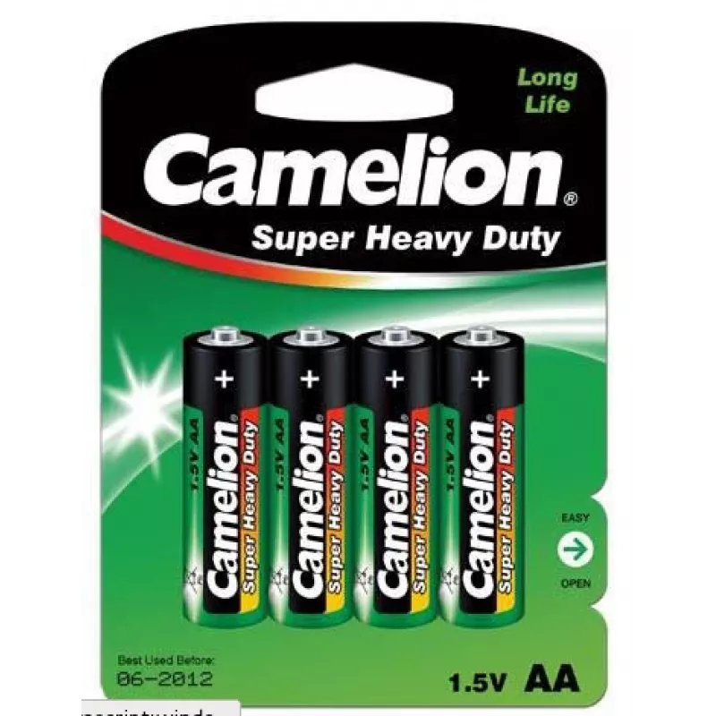 Vienkartinė baterija Camelion R6P-BP4G