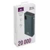 Išorinė baterija Rivacase VA1022 20000 mAh USB nešiojamas įkroviklis