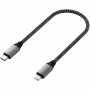 Satechi ST-TCL10M USB laidas 0,25 m USB C USB C/Lightning juoda pilka