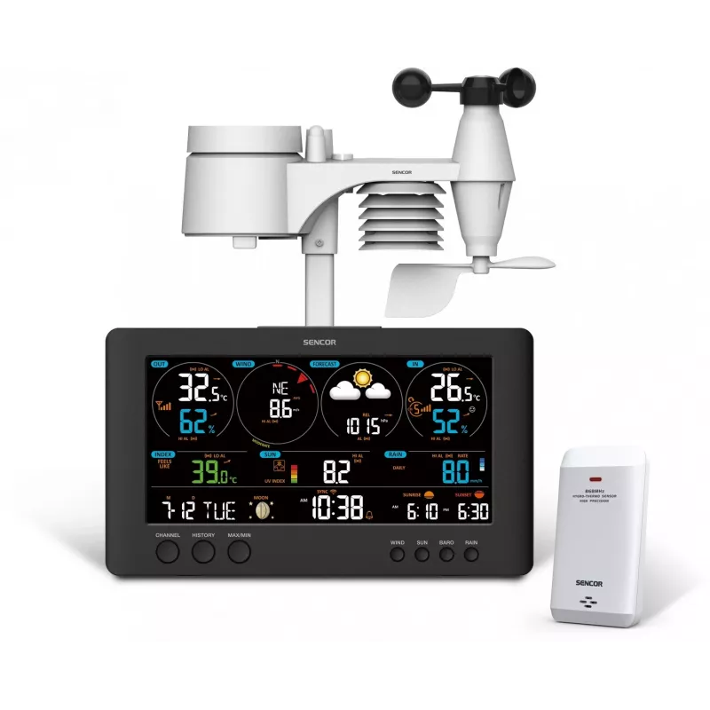SENCOR SWS 12500 WiFi PRO stotis meteo