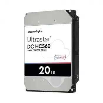 WD Ultrastar DC HC560 - Festplatte - 20TB - intern - 3.5 (8,9 cm) - SAS 12Gb/s - 7200 U/min - Puffer: 512MB (0F38652)