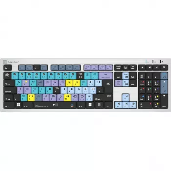 Logickeyboard LKB-RESC-AJPU-UK klaviatūra, skirta biurui, USB, QWERTY, anglų k.