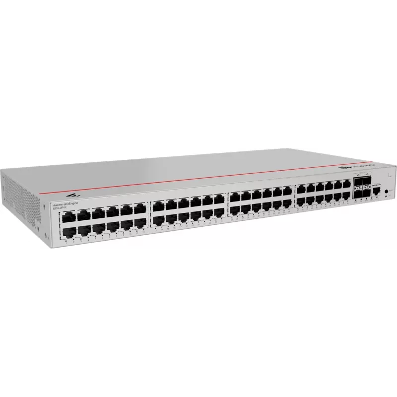 Switch HUAWEI S310-48P4X — 48x Gigabit Ethernet (10/100/1000) RJ-45, 4x SFP+, PoE, 1U stovas