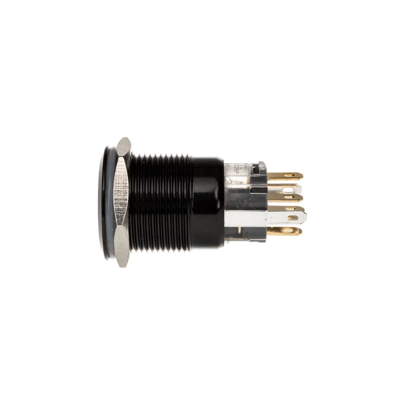 DimasTech Vandalism Switch/Button 19mm Juodaline Dot RGB PD218