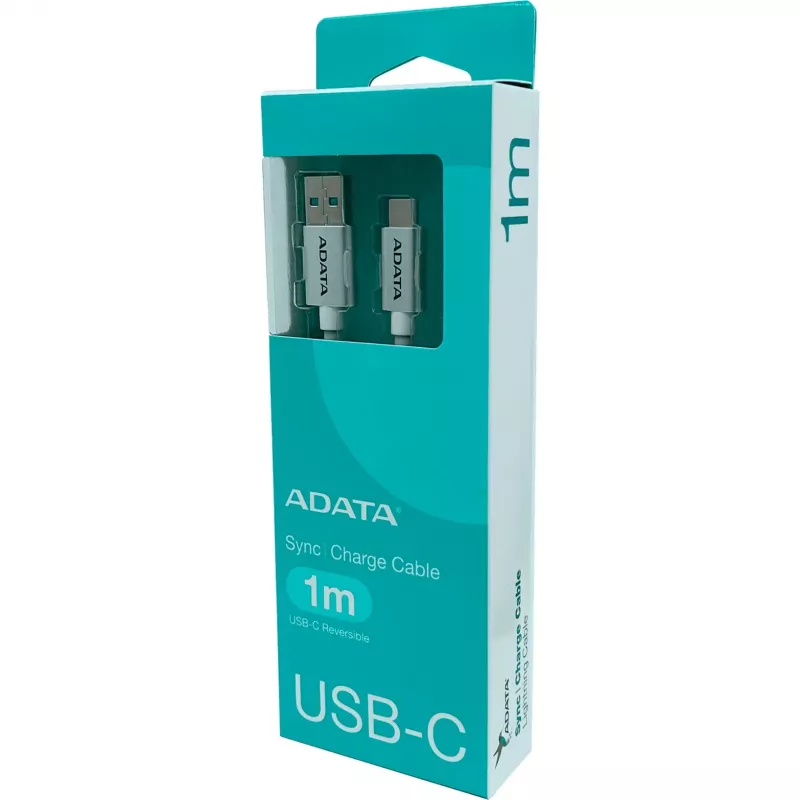 ADATA USB-C - USB 3.0, 1m USB laidas USB 3.2 Gen 1 (3.1 Gen 1) USB C USB A Baltas