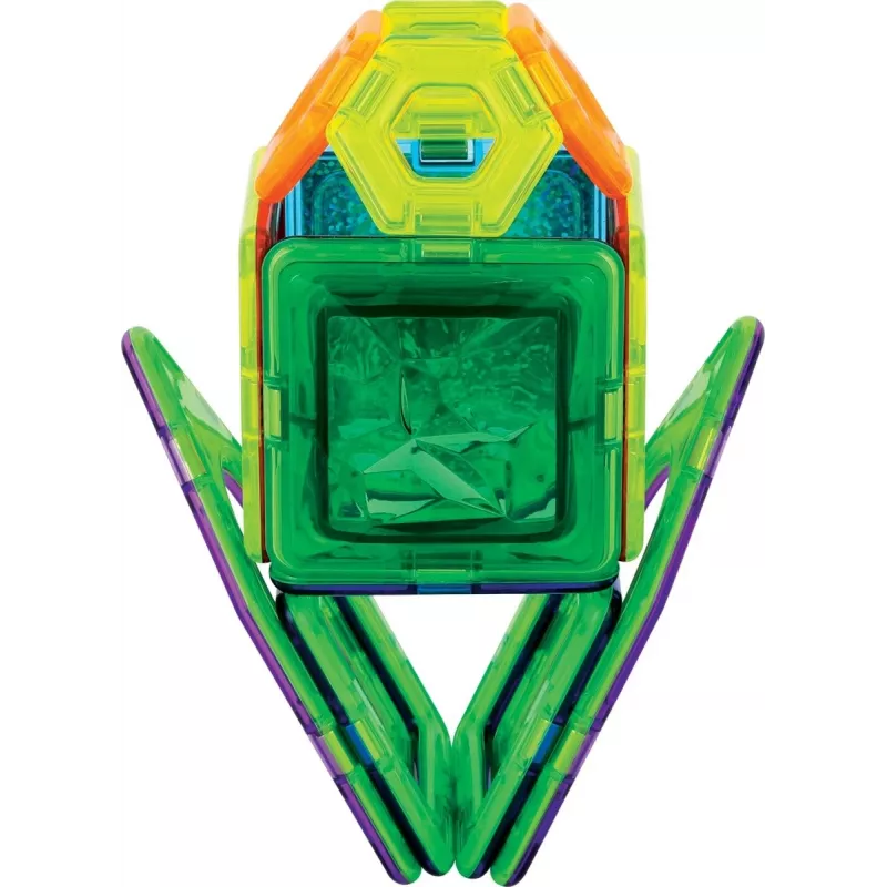Magnetinis konstruktorius MAGFORMERS Twinkling Garden — 27 dalys, magnetinės statybinės plytelės