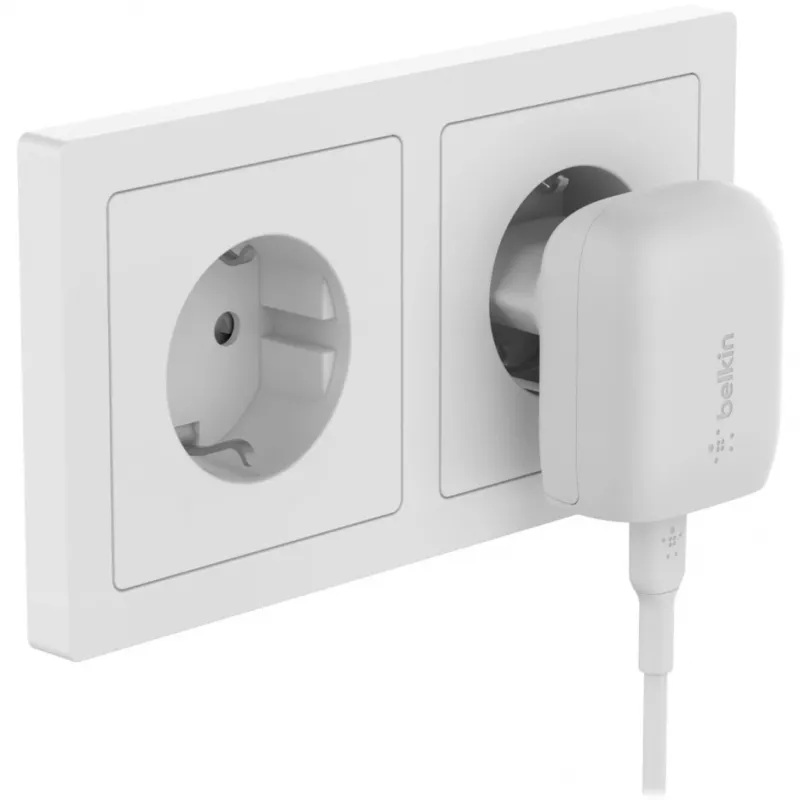 Įkroviklis vidaus Belkin BoostCharge WCA006vfWH greitas įkrovimas baltas