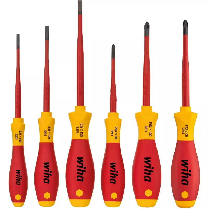 Wiha SoftFinish electric plonasFix atsuktuvų rinkinys 3201K601