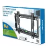 TV sieninis laikiklis Esperanza PERSES, skirtas 35,6–127 cm (14–50 colių) ekranams, VESA 75x75–200x200, maks. 25 kg, juodas