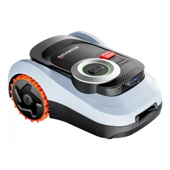 Robotinė vejapjovė Segway Navimow i215 LiDAR — 22 cm pjovimo plotis, 2–7 cm aukštis, baterija