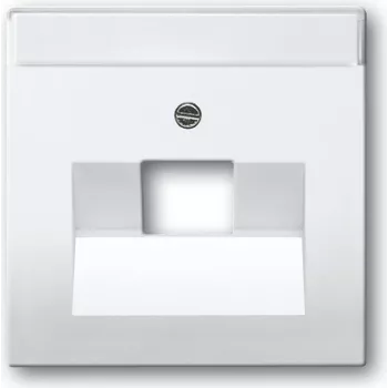 BUSCH JAEGER 1710-0-3165 - Balta - įprastinė - Busch-Jaeger - 0230-0-0227 - 63 mm - 63 mm