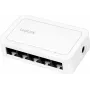 LogiLink tinklo komutatorius 5 x RJ45 prievadai Gigabit plastikinis korpusas baltas