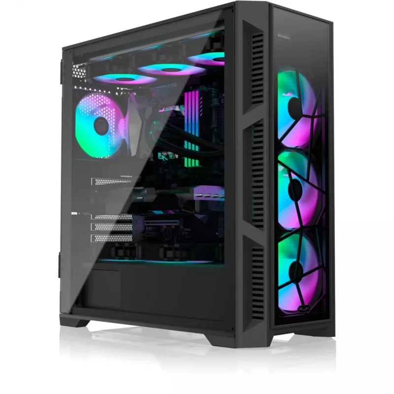 PONOS Ultra, Midi Tower, PC, Juoda, ATX, EATX, micro ATX, Mini-ITX, SPCC, korpusas