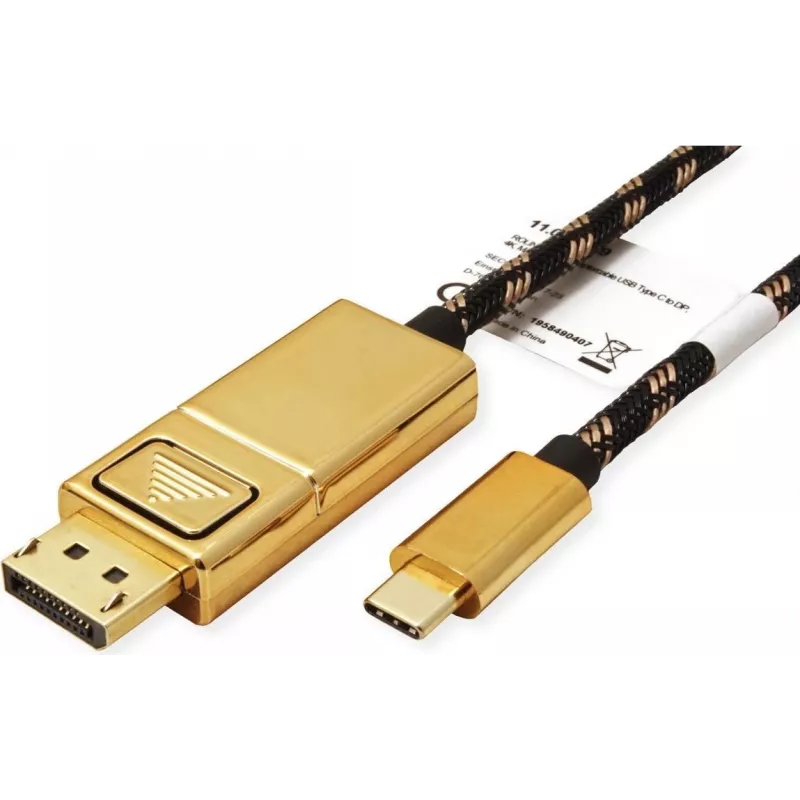 ROLINE 11.04.5848 USB grafikos adapteris 4096 x 2560 pikselių Juodas - Auksinis (11.04.5848)