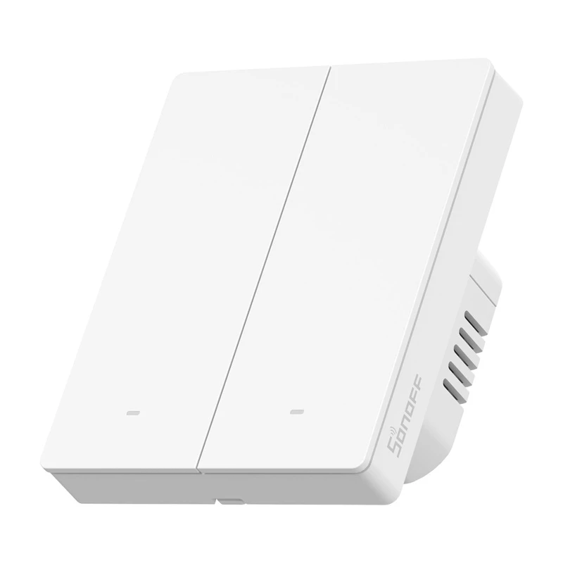 Sieninis WiFi išmanusis jungiklis Sonoff M5-2C-80W 2 kanalų rėmui