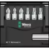 Wera antgaliai 7 vnt. Bit-Check 7 Universal 4 05135810001 Phillips, Pozidriv, vidinis Torx (05135810001)