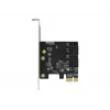 SATA PCI Express x1 kortelė DeLOCK 90010 žemo profilio formos faktorius