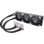 Radiatorius SidabrinėSTONE SST-XE360PDD 360mm vandens aušinimas, juoda/sidabrinė