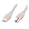 5M USB 2.0 laidas A-B / M-M pilkas klasikinis