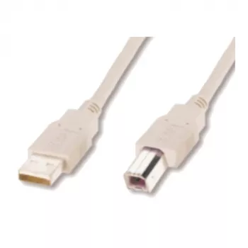 5M USB 2.0 laidas A-B / M-M pilkas klasikinis