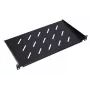 Lentynėlė stovui Extralink Extralink Shelf 1U 250mm juoda 19 colių