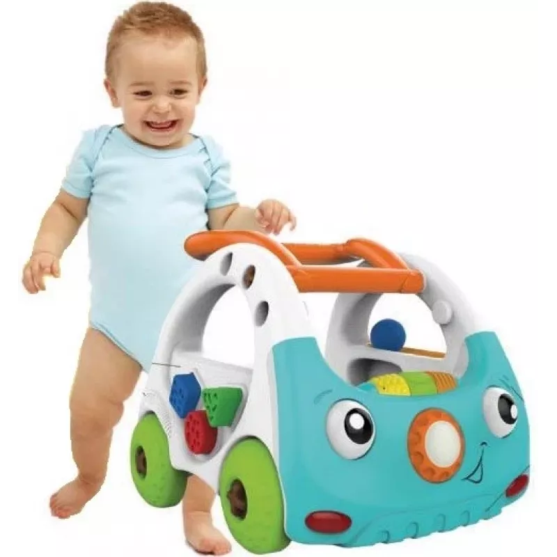 Pchacz Sensoryczny samochodzik 3w1