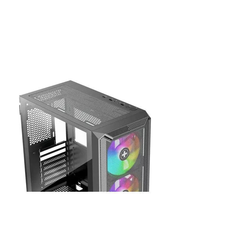 Korpusas|XILENCE|ATX/micro ATX/Mini-ITX|Juodas|Midi Tower|PC|XG161