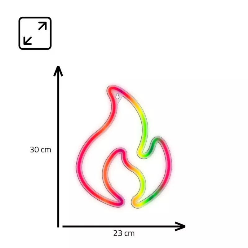 Dekoratyvinė neoninė šviesa MANTA SNL58RGB — RGB spalvą keičianti LED juostelė, modelis SNL58RGB