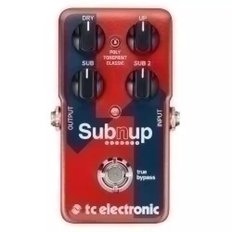 Polifoninis „Pitch Shifter“ ir oktavos pedalas TC Electronic Sub 'N' Up (modelis 000-DDQ00-00010)