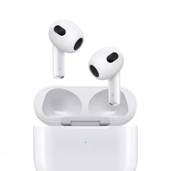 Apple AirPods (3-oji karta) su „MagSafe“ įkrovimo dėklu