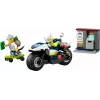 LEGO City policijos motociklo gaudynių rinkinys 60455 — 65 dalys, 2 minifigūrėlės, amžius 4+
