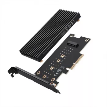 GRAUGEAR G-M2PCI01 vidinis M.2 adapteris PCIe vyriškas juodas 128 mm