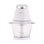 Elektrinis maisto smulkintuvas CLATRONIC MZ 3579 — 250 W, 1 L, nerūdijančio plieno peiliai, ledo smulkinimas, baltas