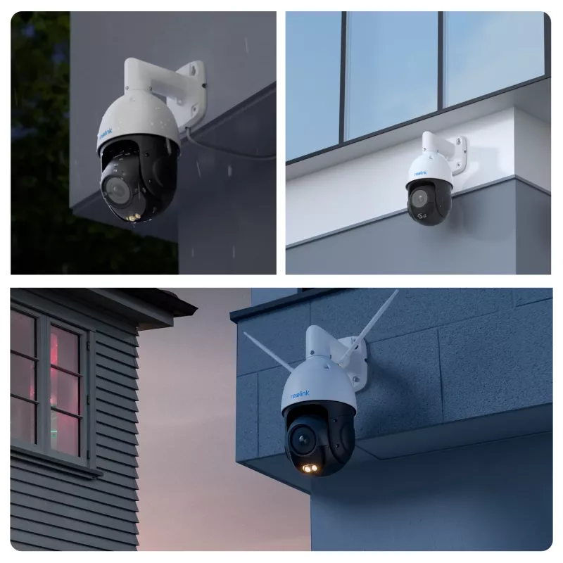 IP apsaugos kamera Reolink P840 PoE Bullet 8 MP 3840×2160, PoE, MicroSD iki 256 GB, IP66, naktinis matymas 60 m