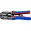 Knipex 97 51 13 kabelių užspaudiklis Užspaudimo įrankis Juoda, Mėlyna, Raudona