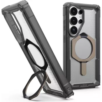 UAG Urban Armor Gear Plasma XTE Kickstand dėklas su magnetiniu moduliu | Samsung Galaxy S26 Ultra | pelenų (pilka)/permatoma/titano | 214522113136