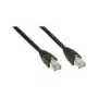 Wentronic Goobay CAT 5e komutacinis kabelis, U/UTP, juodas, 20 m - CCA vario mišinys (68648)