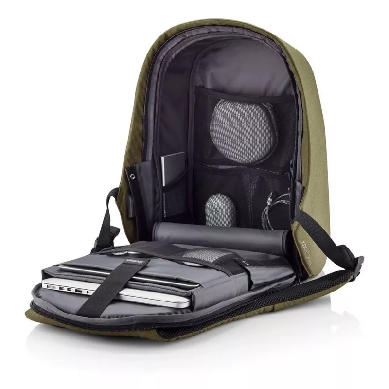 XD-Design Bobby Hero Small kuprinė Laisvalaikio kuprinė Žalia PU oda