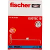 Fischer 537258 sraigtinis inkaras / sieninis kaištis 50 vnt. Varžtų ir kaiščių rinkinys 50 mm