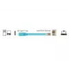 Nuoseklusis kabelis DeLOCK 63914 USB Type-C RJ45 3m Mėlynas