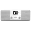 TechniSat DigitRadio 370 CD IR DAB radijas CD / MP3 grotuvas skaitmeninis grotuvas radijas internetinis radijas Bluetooth garso imtuvas 10 vatų