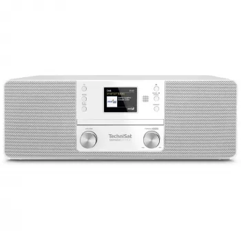 TechniSat DigitRadio 370 CD IR DAB radijas CD / MP3 grotuvas skaitmeninis grotuvas radijas internetinis radijas Bluetooth garso imtuvas 10 vatų