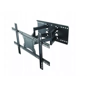 Sieninis laikiklis ART AR-87 40–80 colių ekranams, 60 kg, VESA iki 600×400, pakreipimas 12°, pasukimas 45°, ištraukimas 5,6–45,8 cm
